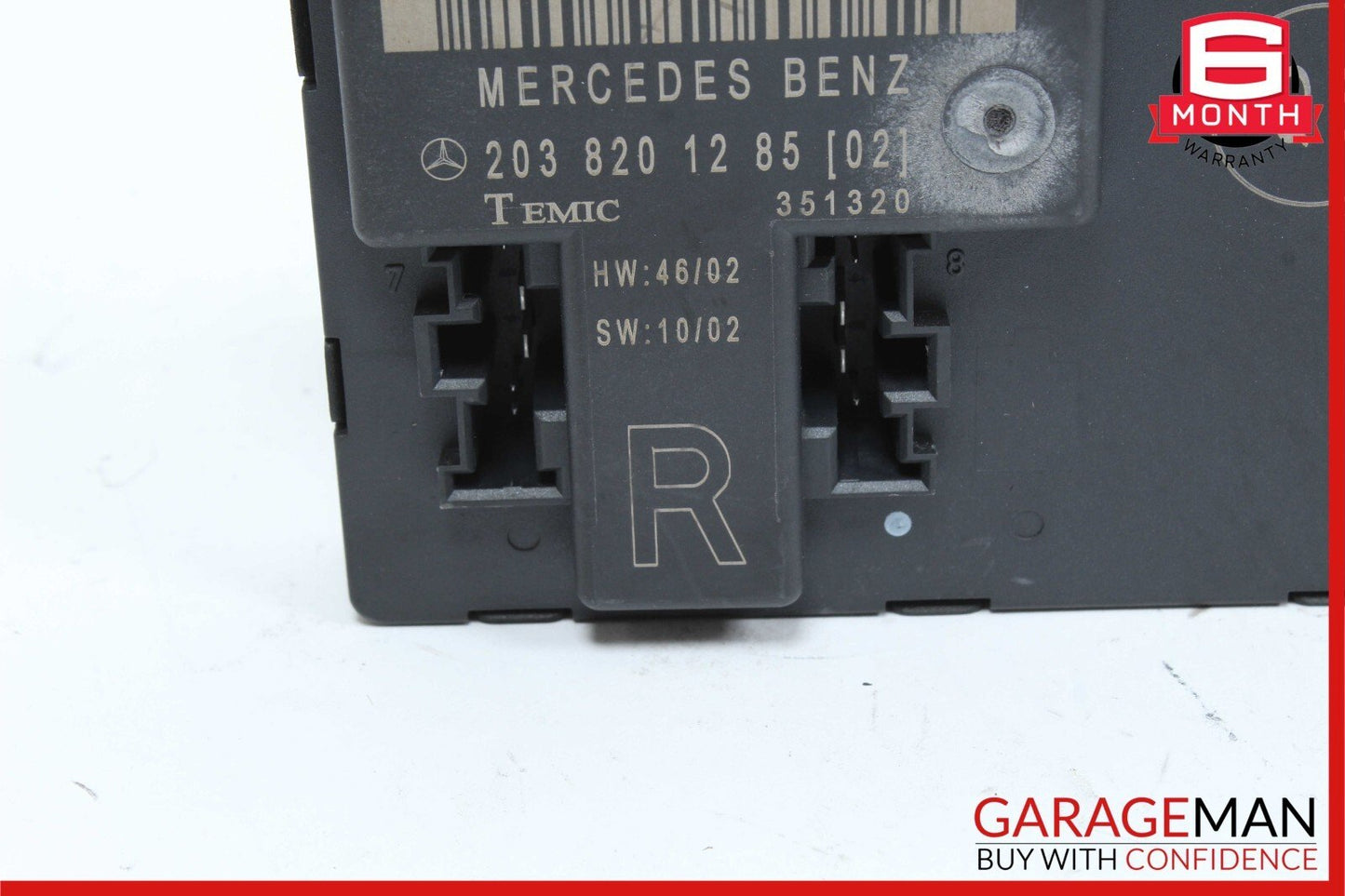 01-07 Mercedes W203 C280 C230 Front Right Side Door Computer Controller Module