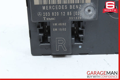 01-07 Mercedes W203 C280 C230 Front Right Side Door Computer Controller Module