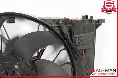 07-14 Mercedes W221 S400 S500 CL550 Engine Cooling Fan Shroud Motor Assembly OEM