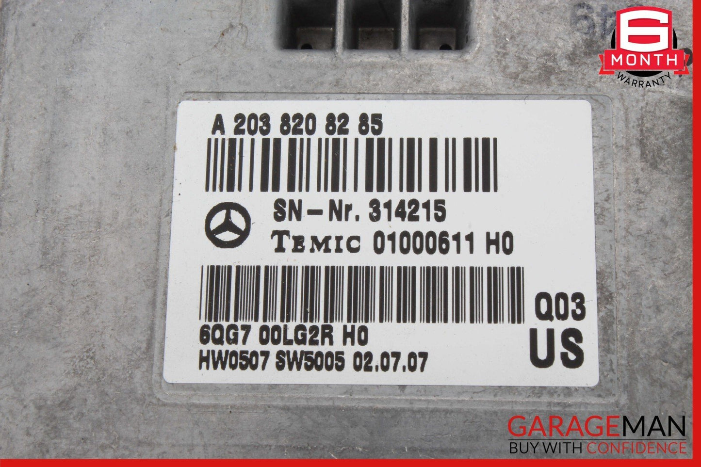 07-13 Mercedes E550 GL450 E320 Voice Language Communication Control Module
