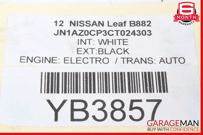 11-12 Nissan Leaf Engine Wire Wiring Harness OEM