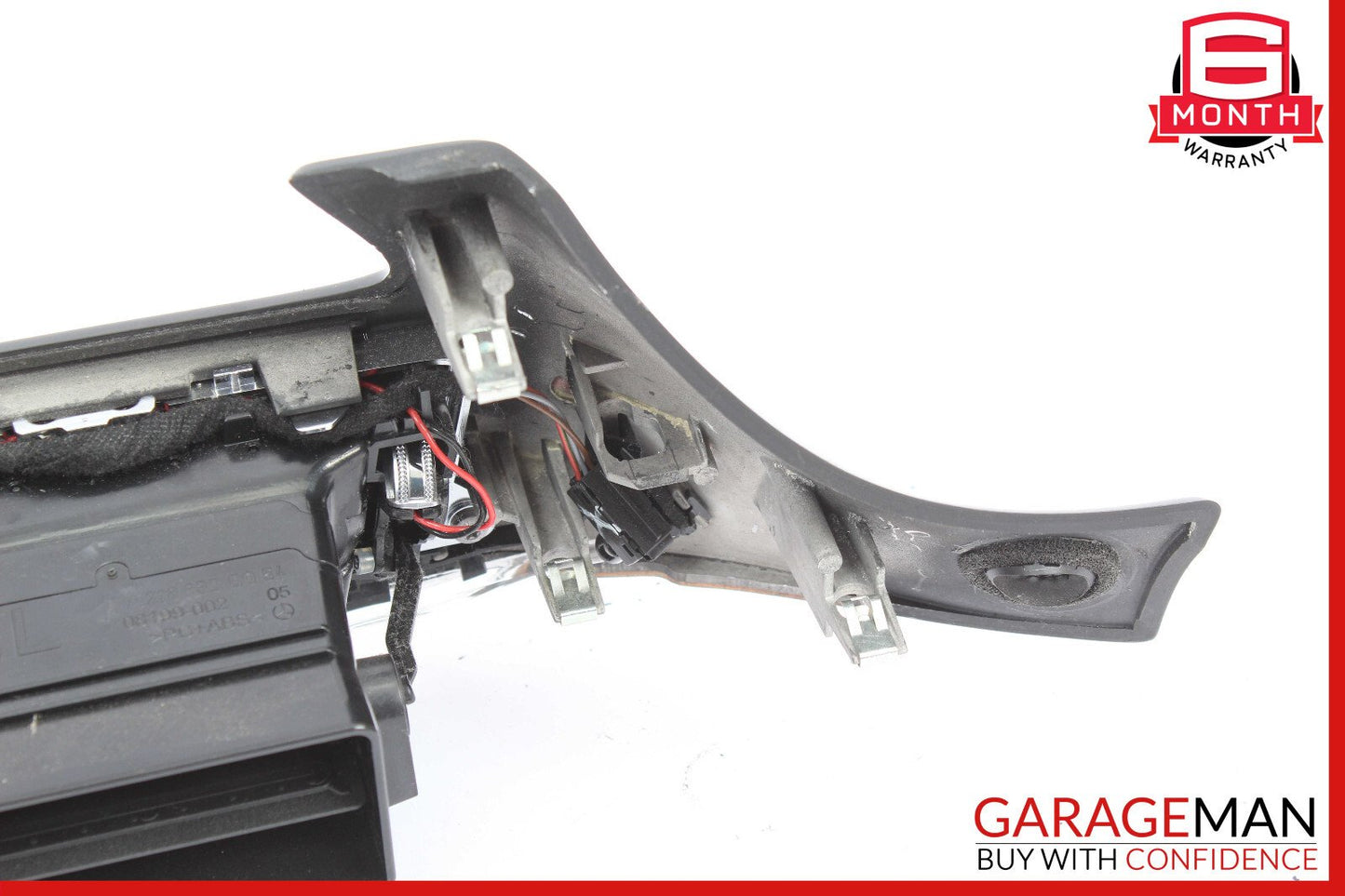 12-18 Mercedes W218 CLS500 Front Dash Trim Bezel Air Vent Cover Assy Walnut OEM
