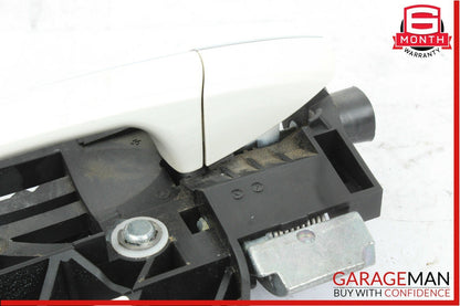 07-13 Mercedes W221 S550 Rear Left Side Exterior Door Handle Keyless Go White
