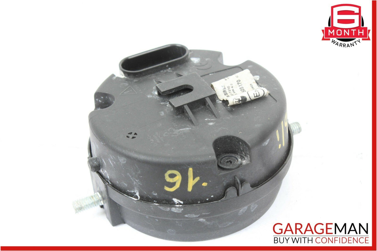 14-17 Maserati Ghibli Anti Theft Horn Siren Alarm 6700017230 OEM