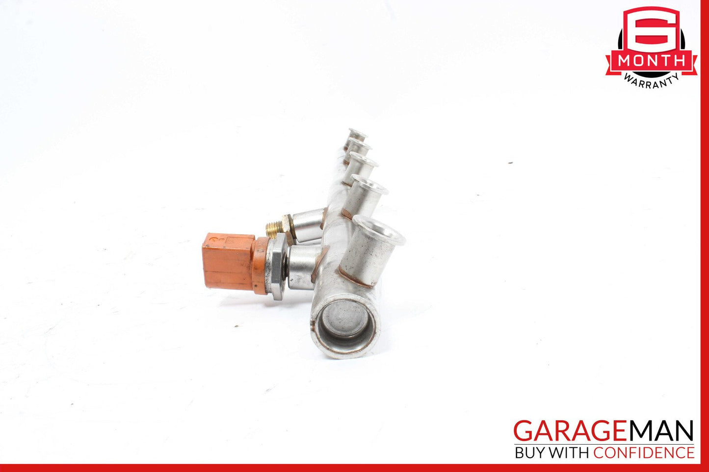 10-15 Audi R8 Left Fuel Injector Rail 07L133315 OEM
