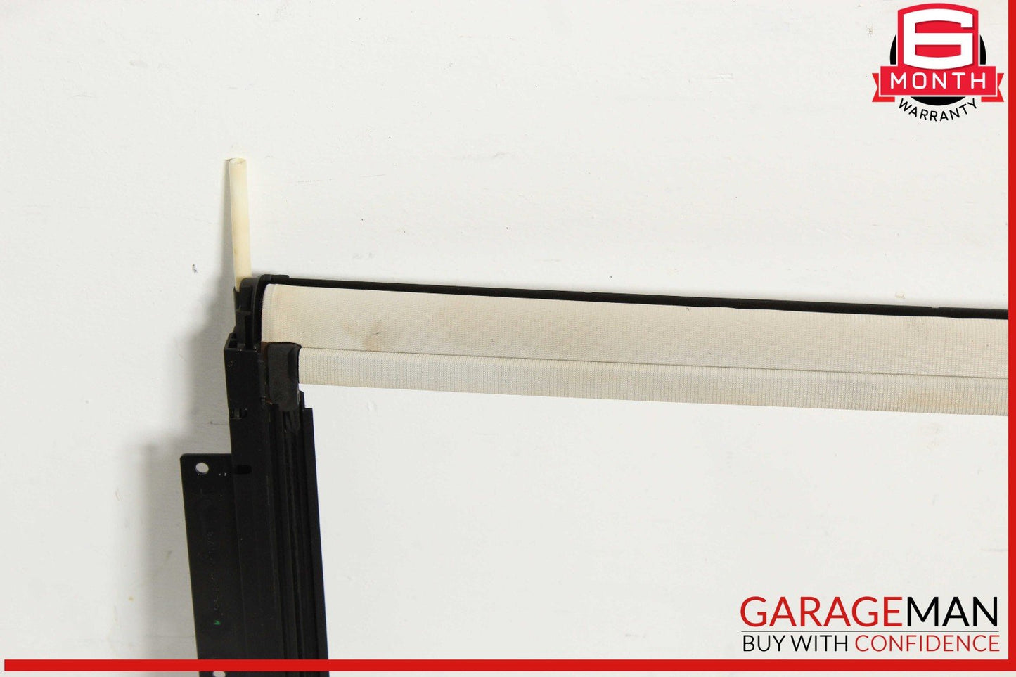 16-22 Mercedes X253 GLC350e Rear Panoramic Sunroof Roller Blind Rail Frame OEM