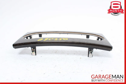 08-11 Mercedes W204 C350 C300 A/C Climate Control Switch Trim Cover Bezel Wood