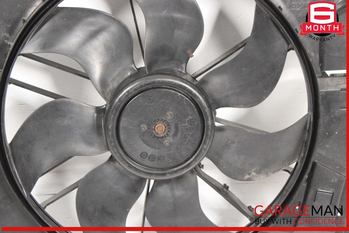 08-15 Mercedes X204 GLK350 Engine Cooling Radiator Fan Shroud Motor Assy OEM
