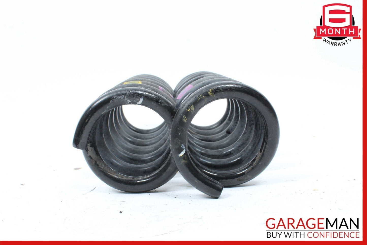 08-14 Mercedes W204 C250 C300 Rear Shock Absorber Suspension Coil Spring Set OEM