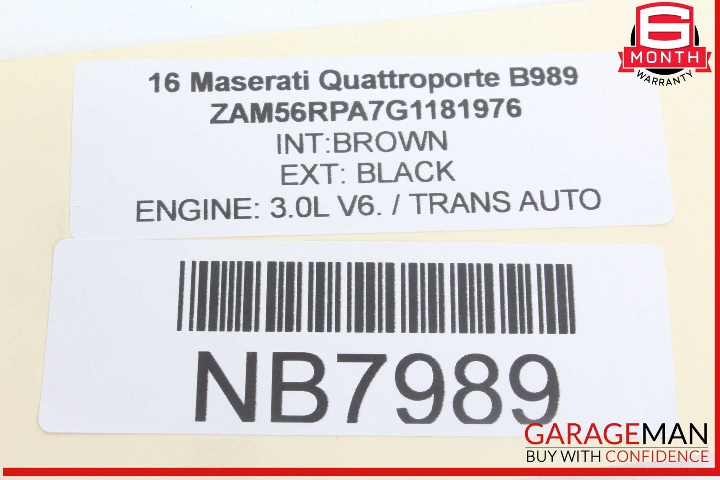 14-17 Maserati Quattroporte M156 Xenon HID Headlight Ballast Module Unit OEM