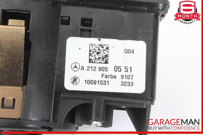 08-20 Mercedes W212 E250 CLS550 Headlight Fog Light Switch Control Module OEM