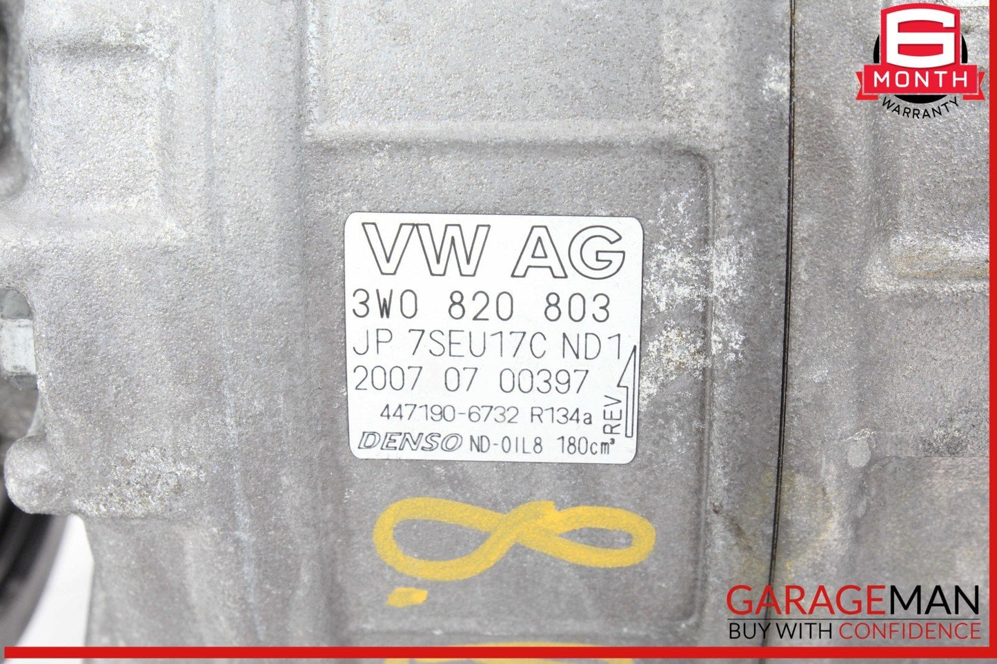 03-12 Bentley Continental GTC AC A/C Air Conditioning Compressor OEM