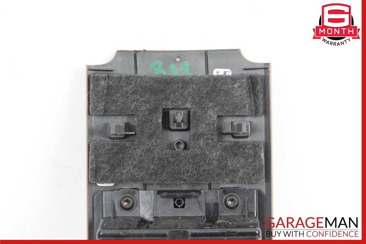 10-16 Porsche Panamera 970 Rear Center Console Cupholder Compartment Assy Wood