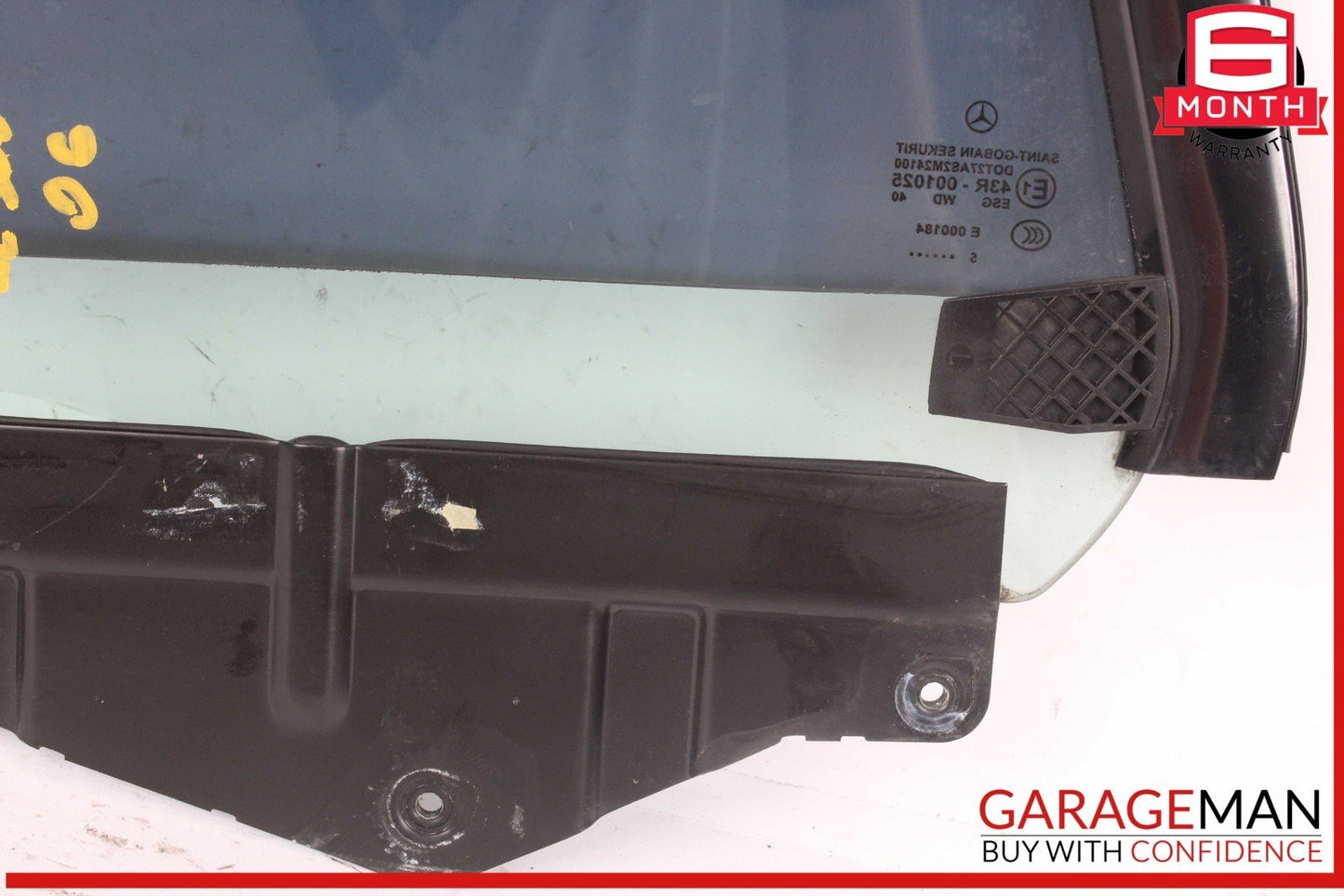03-12 Mercedes R230 SL500 SL55 AMG Rear Left Side Quarter Window Glass OEM