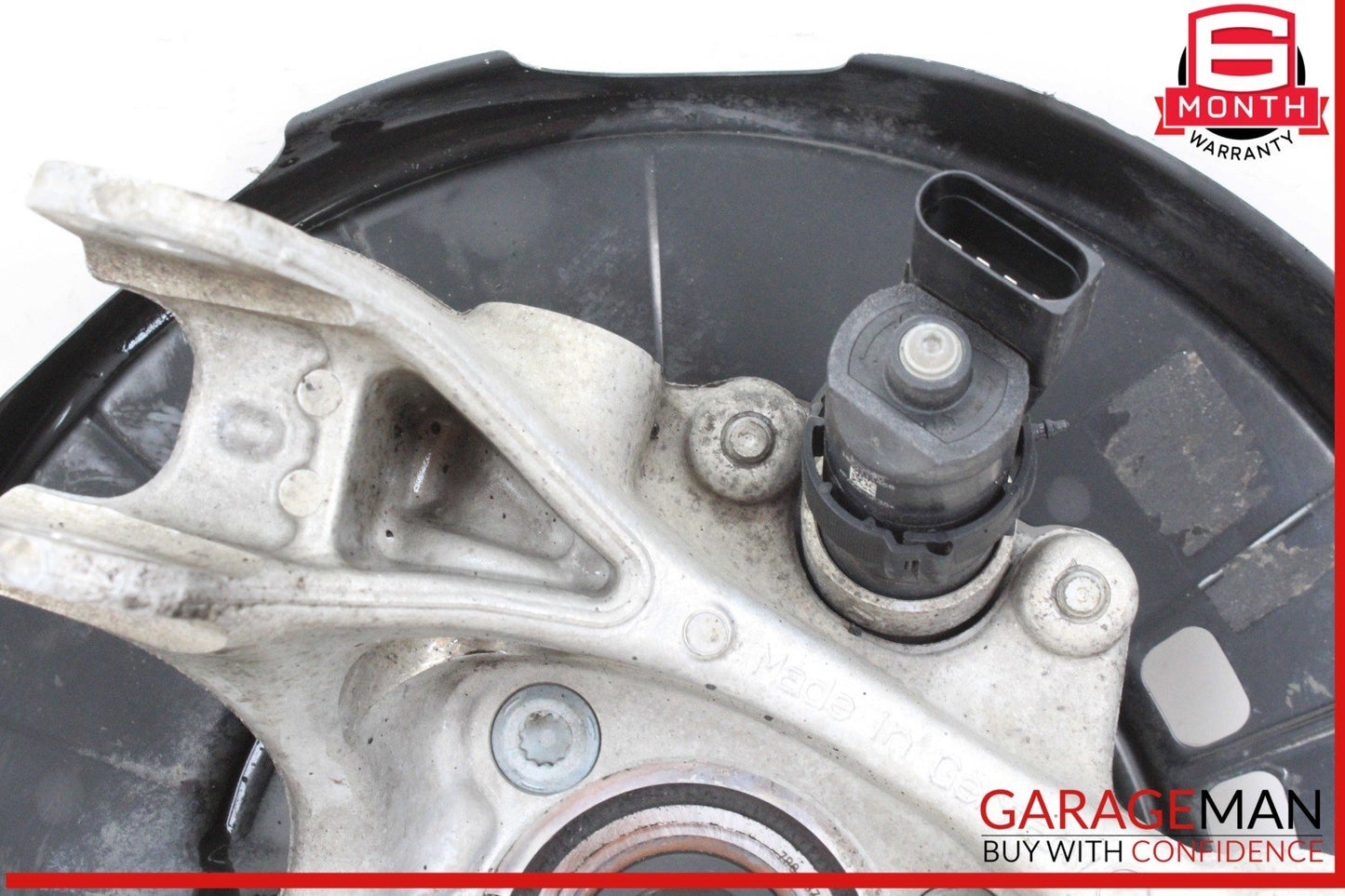 11-14 Porsche Cayenne 958 Rear Left Driver Side Spindle Knuckle Wheel Hub OEM