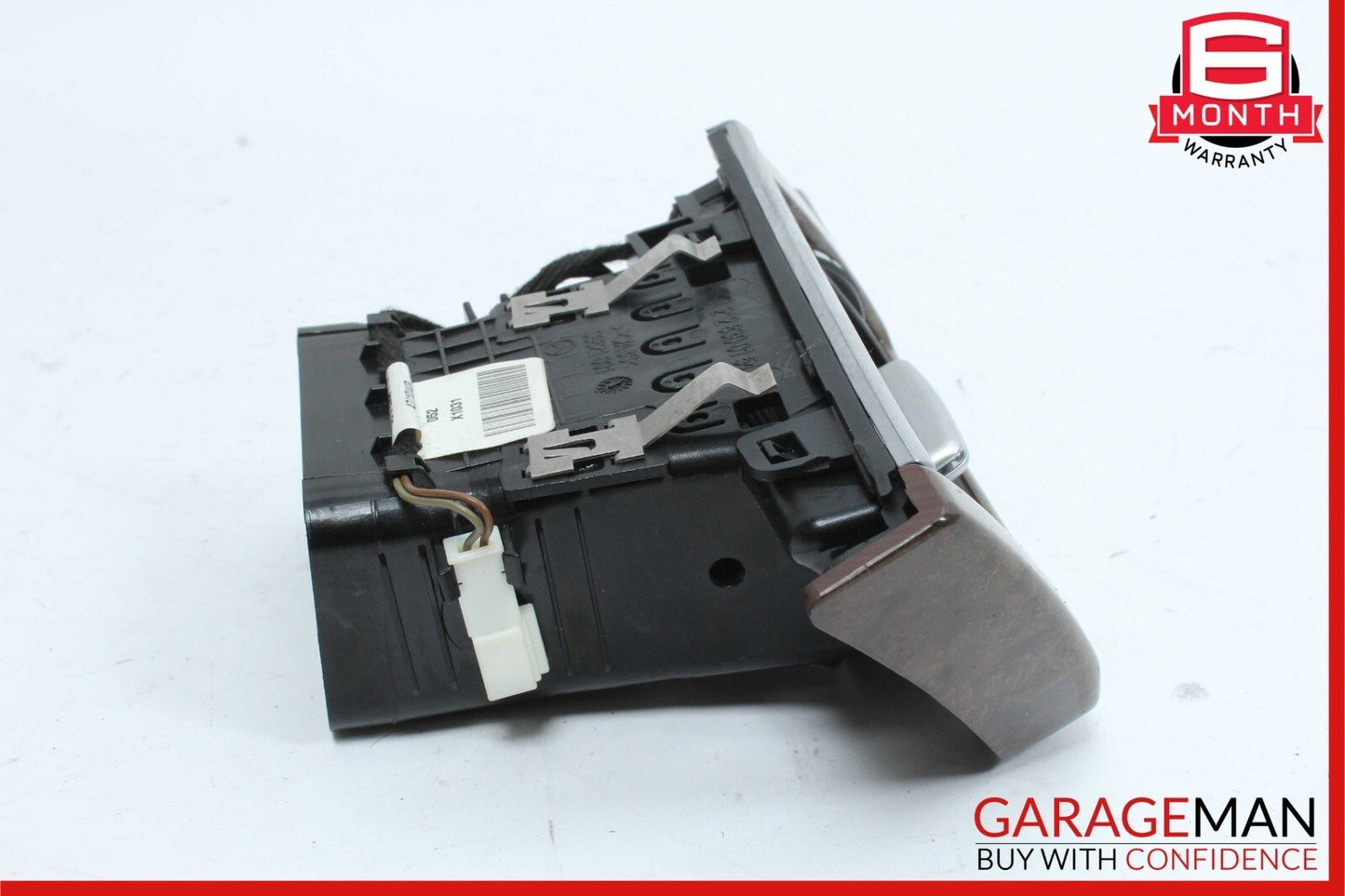 10-13 Mercedes W212 E350 Dashboard Dash AC A/C Air Vent Left Trim Wood OEM