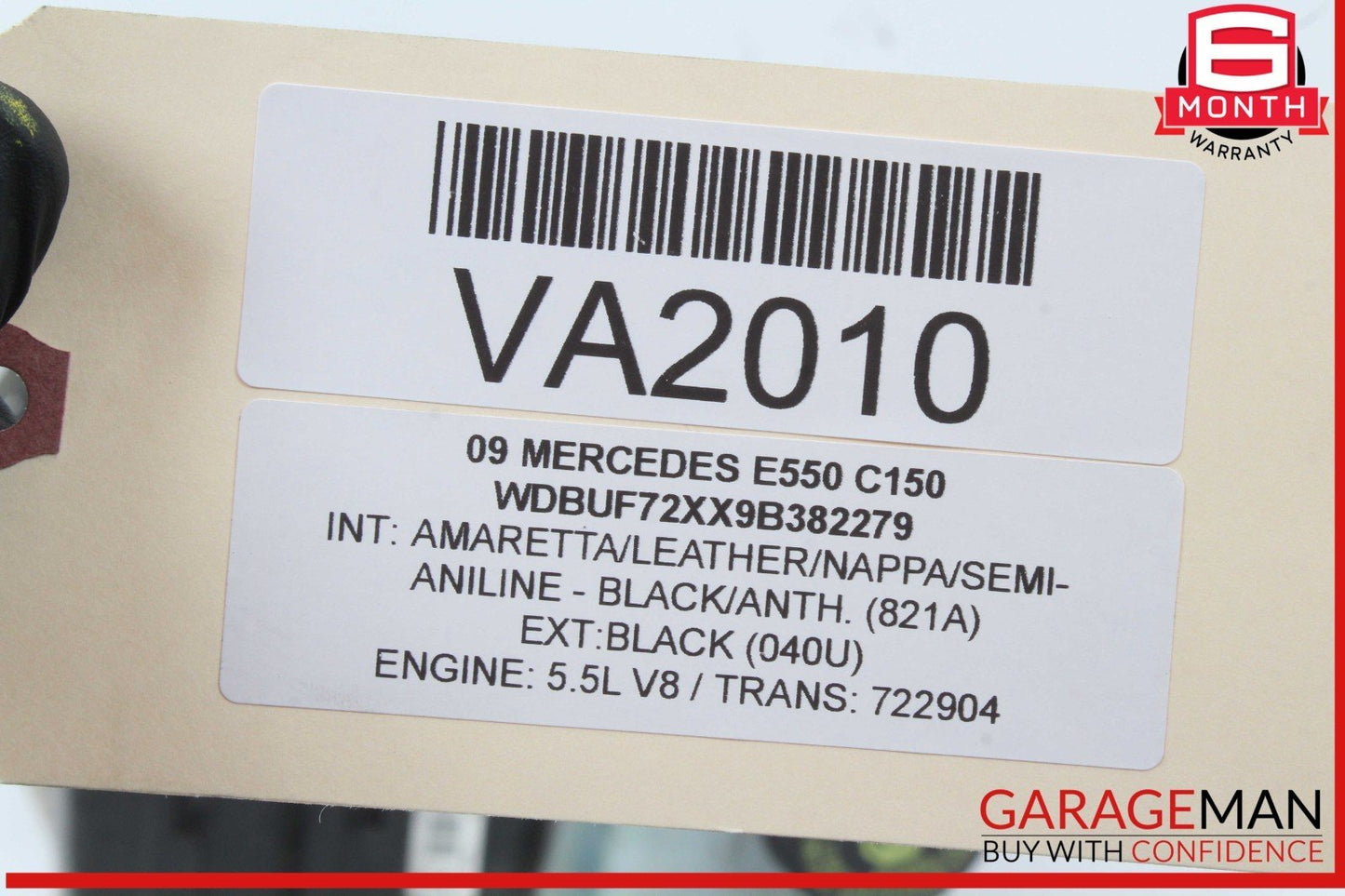 07-11 Mercedes W211 E550 CLS550 Power Brake Booster Master Cylinder Reservoir