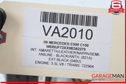 07-11 Mercedes W211 E550 CLS550 Power Brake Booster Master Cylinder Reservoir