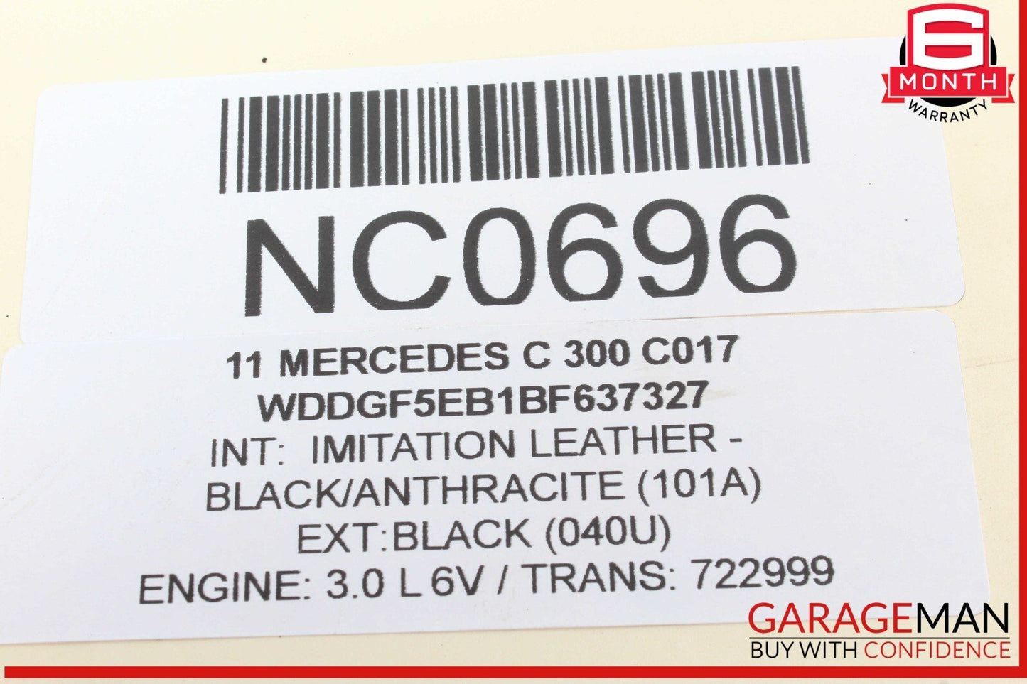 08-14 Mercedes W204 C300 C350 Front Right Side Curved Wishbone Control Arm OEM