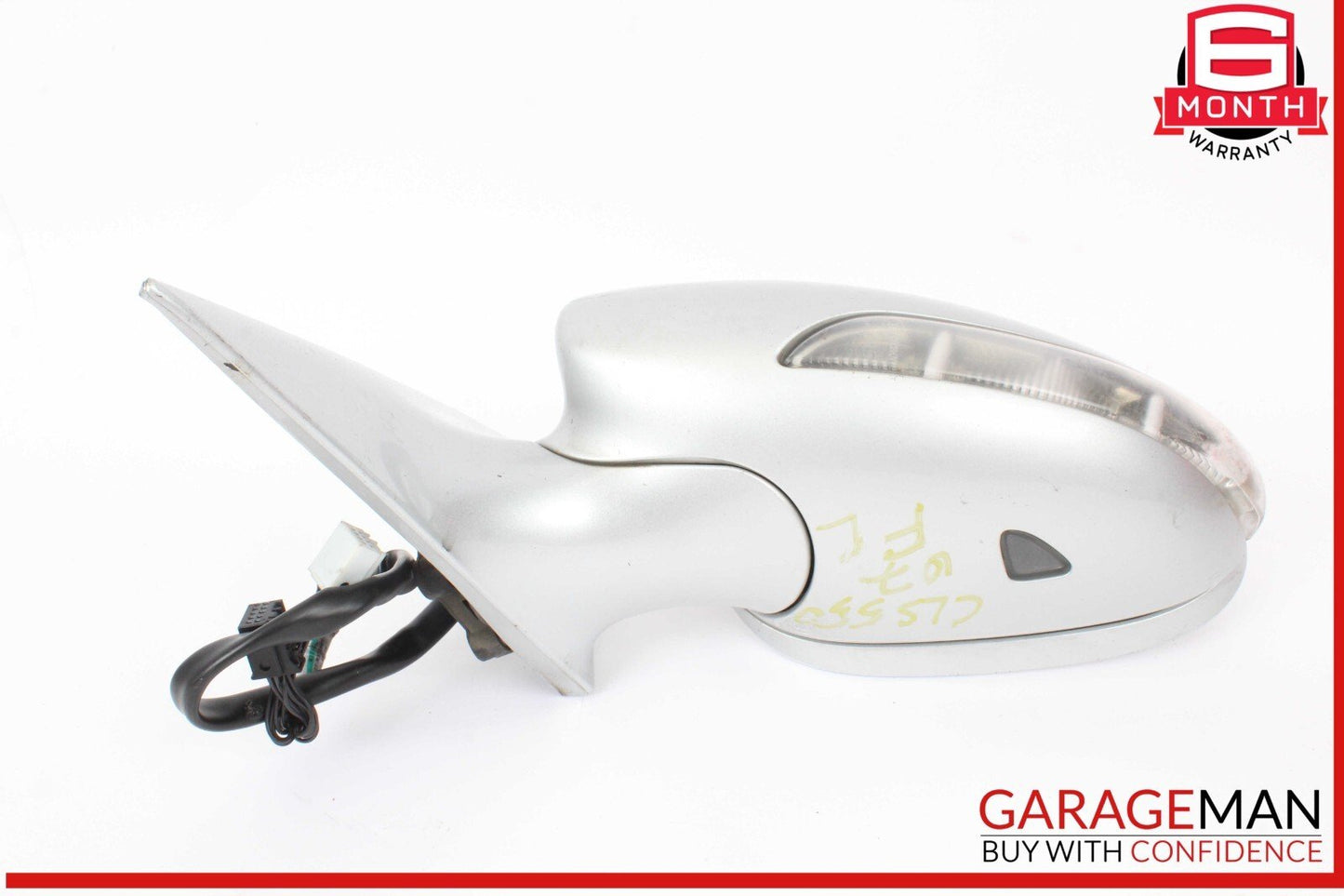 06-08 Mercedes W219 CLS550 CLS63 AMG Front Left Side Mirror Door Rear View OEM