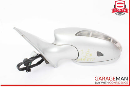 06-08 Mercedes W219 CLS550 CLS63 AMG Front Left Side Mirror Door Rear View OEM