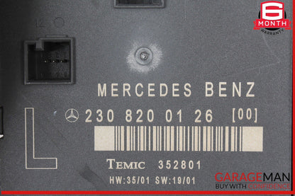 03-12 Mercedes R230 SL500 SL55 AMG Front Left Door Control Module 2308203526 OEM
