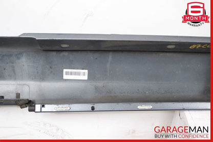 06-09 Mercedes W209 CLK350 CLK550 Base Right Rocker Molding Side Skirt Blue