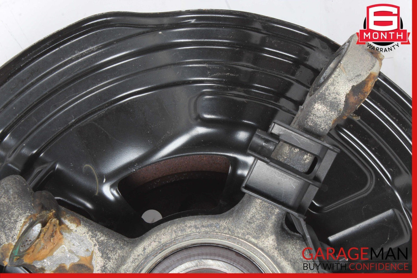14-19 Mercedes W117 CLA250 Rear Left Wheel Spindle Knuckle Hub Rotor Disc OEM
