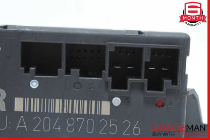 08-18 Mercedes W204 C300 GLK350 C250 Rear Right Side Door Control Module OEM