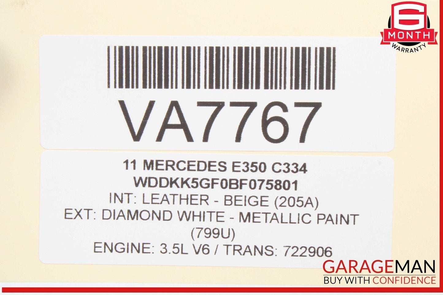 11-17 Mercedes W207 E350 Antenna Amplifier AMP Module Unit 2078201089 OEM