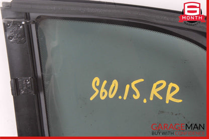 11-18 Volvo S60 Rear Right Passenger Side Quarter Window Glass OEM