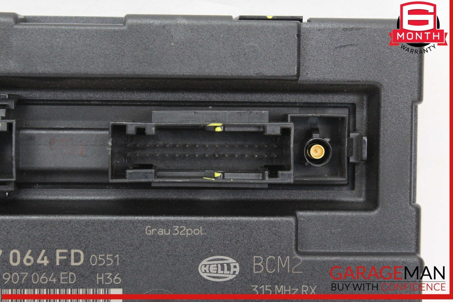 12-18 Audi A6 S6 A7 BCM Comfort Body Control Module Unit 4H0907064FD OEM