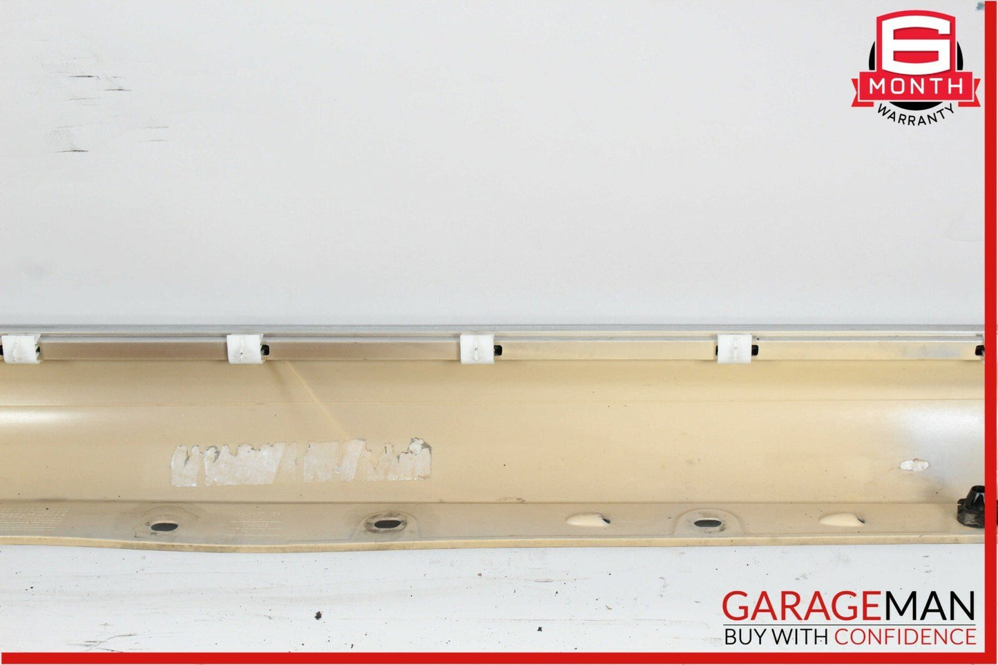01-07 Mercedes W203 C230 Sport Left Skirt Rocker Panel Molding Bright Silver