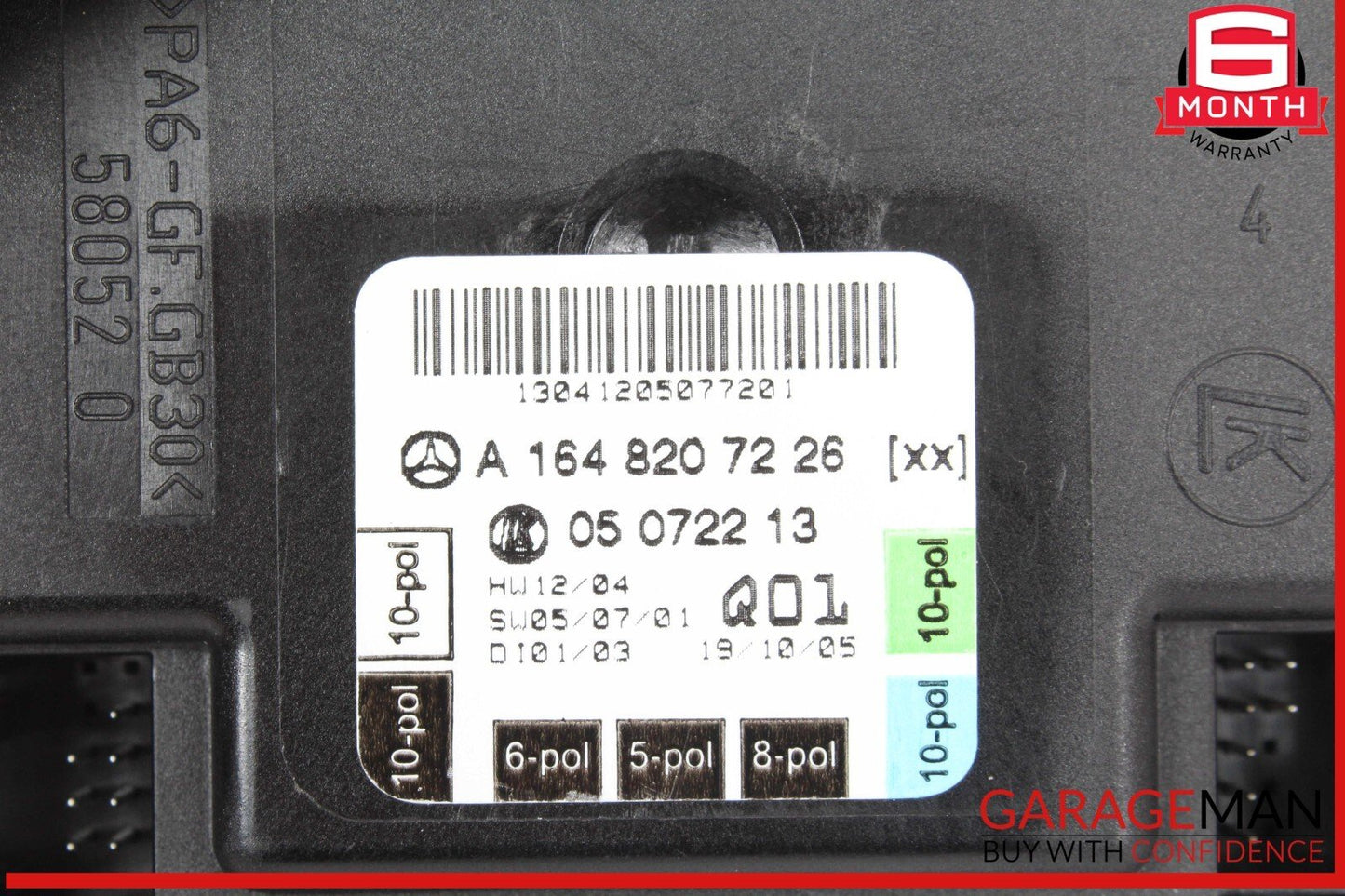 06-13 Mercedes W251 R500 4MATIC Front Right Side Door Control Module OEM