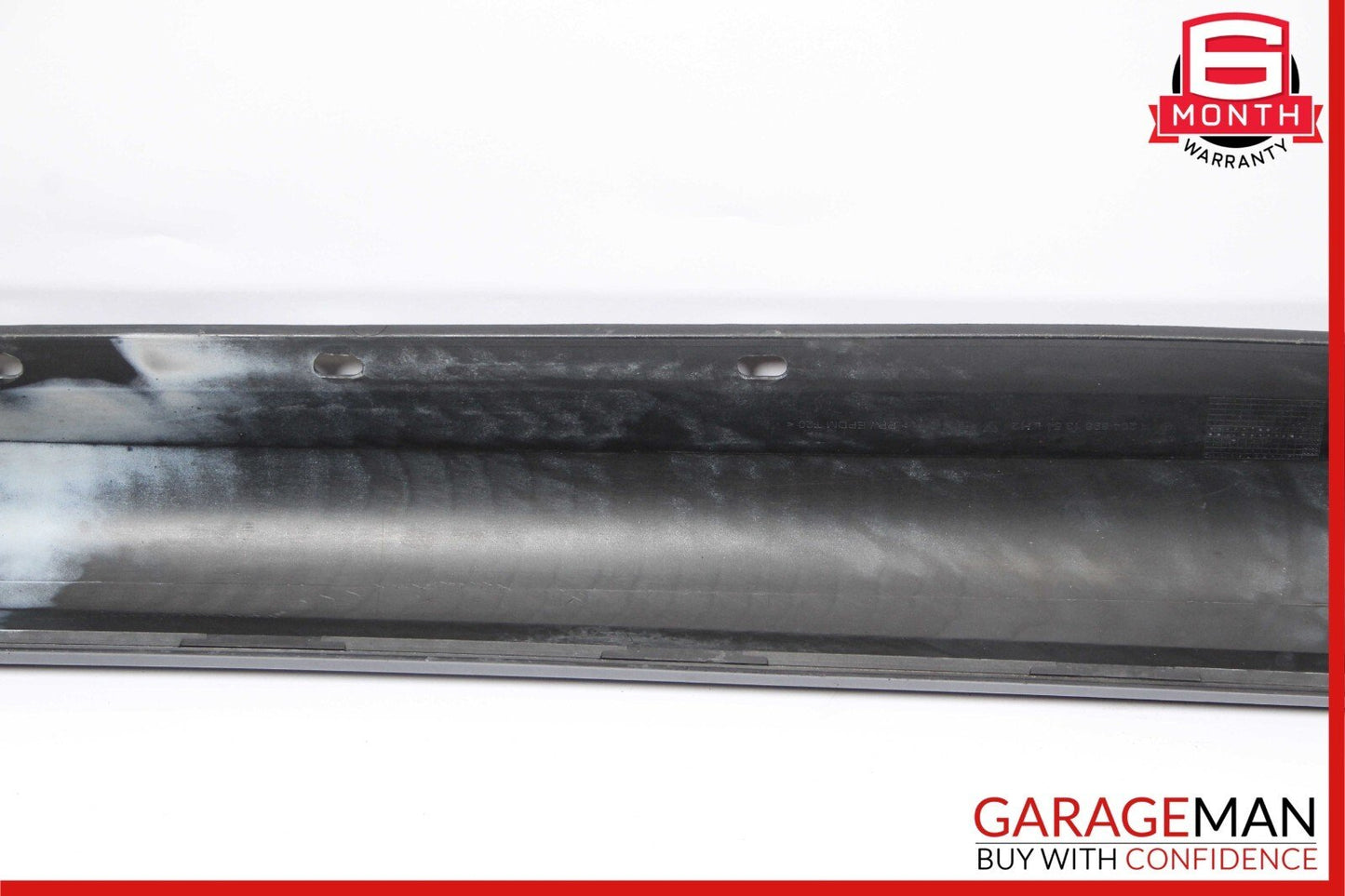 08-14 Mercedes W204 C300 AMG Sport Sedan Left Side Skirt Rocker Moulding Gray