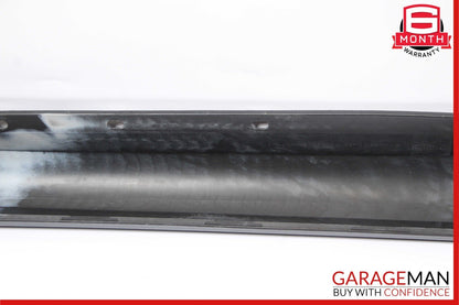 08-14 Mercedes W204 C300 AMG Sport Sedan Left Side Skirt Rocker Moulding Gray
