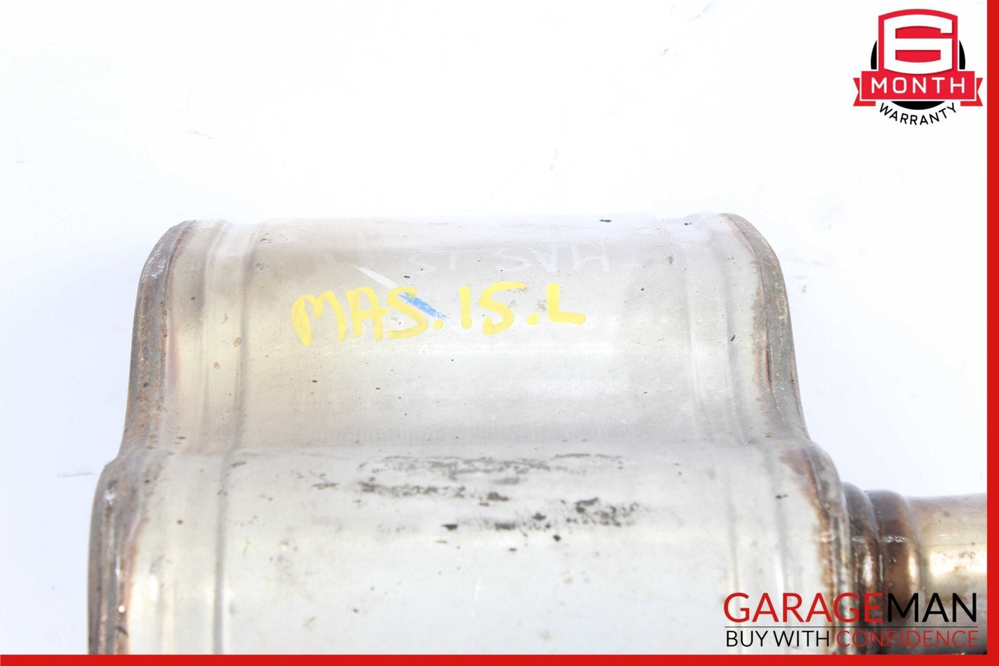 14-17 Maserati Ghibli M157 Rear Left Driver Side Exhaust Muffler Dual Tip