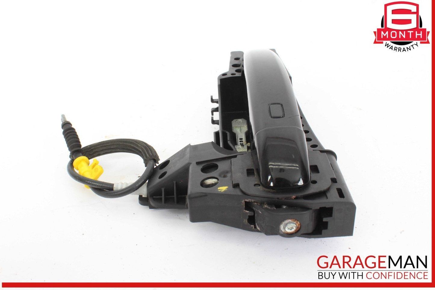 09-16 Audi S4 Rear Left Driver Side Exterior Door Handle Black OEM