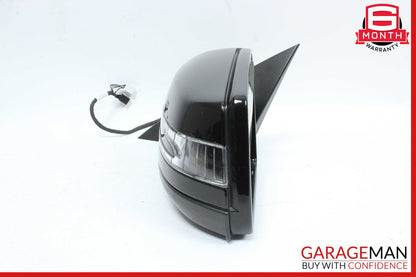 14-18 Mercedes W117 CLA250 Left Driver Side Rear View Door Mirror Black OEM
