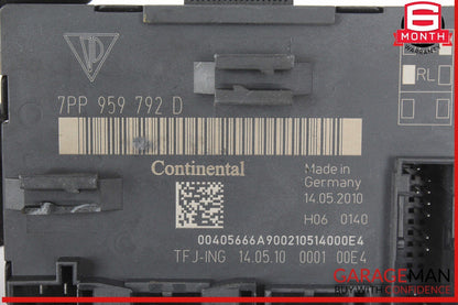 10-16 Porsche Panamera 970 Front Right Passenger Side Door Control Module OEM