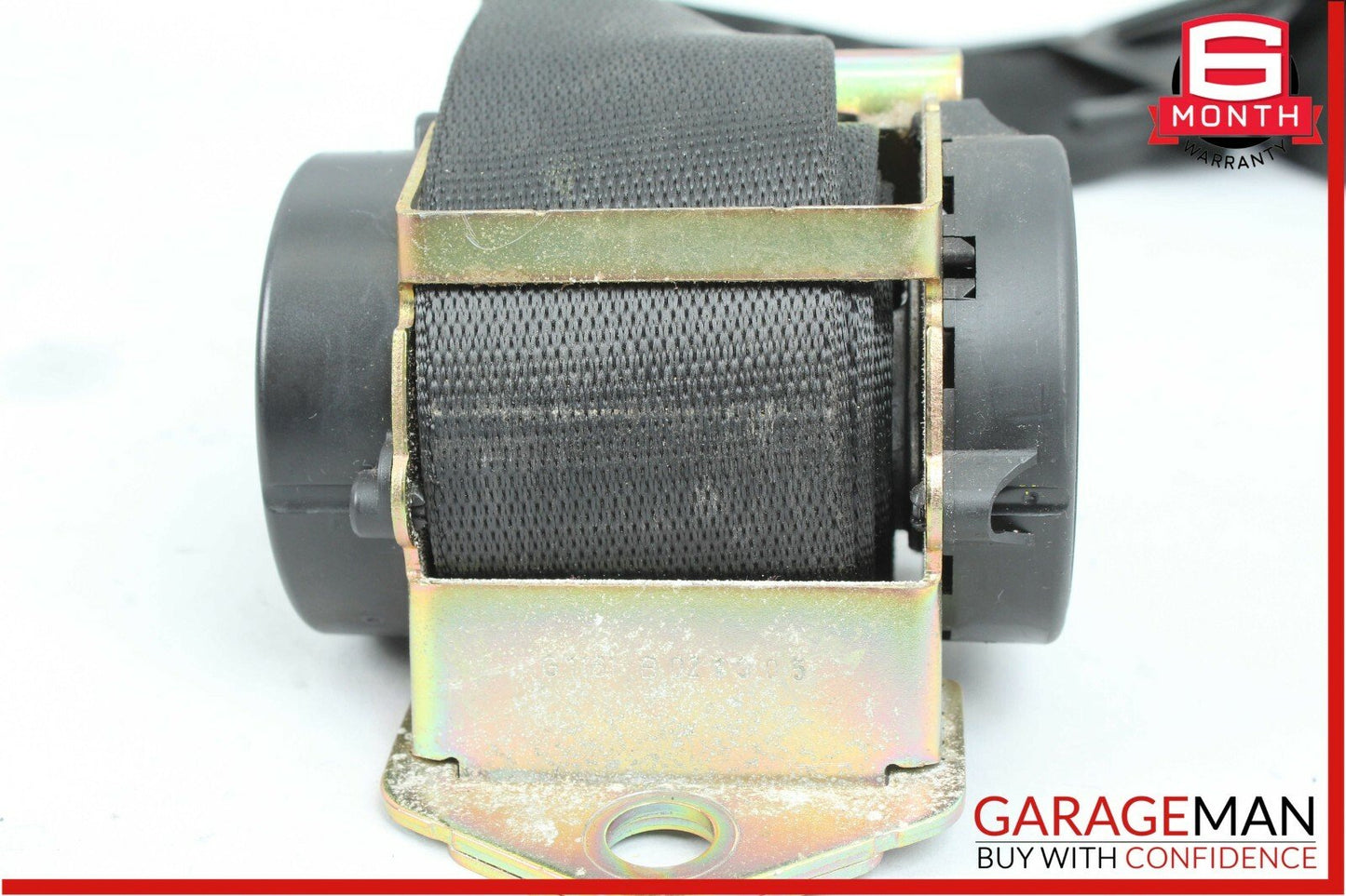 03-06 Mercedes W211 E320 E500 Rear Center Seatbelt Seat Belt Retractor Black OEM