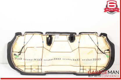 12-18 Audi A7 Rear Bottom Lower Seat Bench Cushion Cover Black OEM