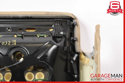 07-09 Mercedes W211 E350 E550 Front Right Side Lower Bottom Seat Cushion Beige