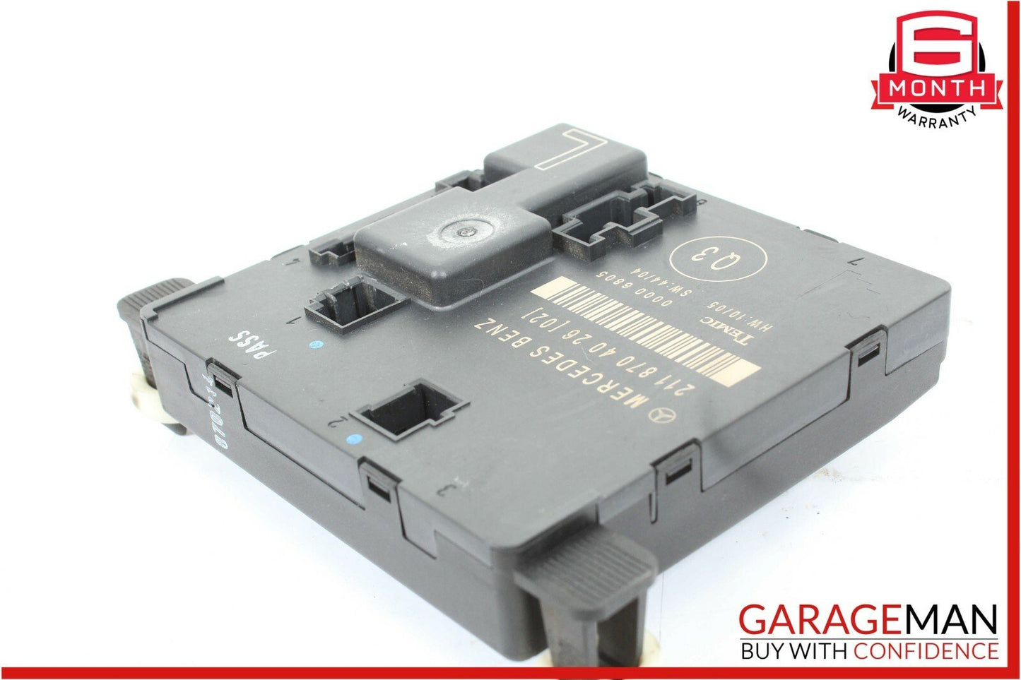 03-09 Mercedes E350 E63 AMG Rear Left Driver Side Door Control Module Unit