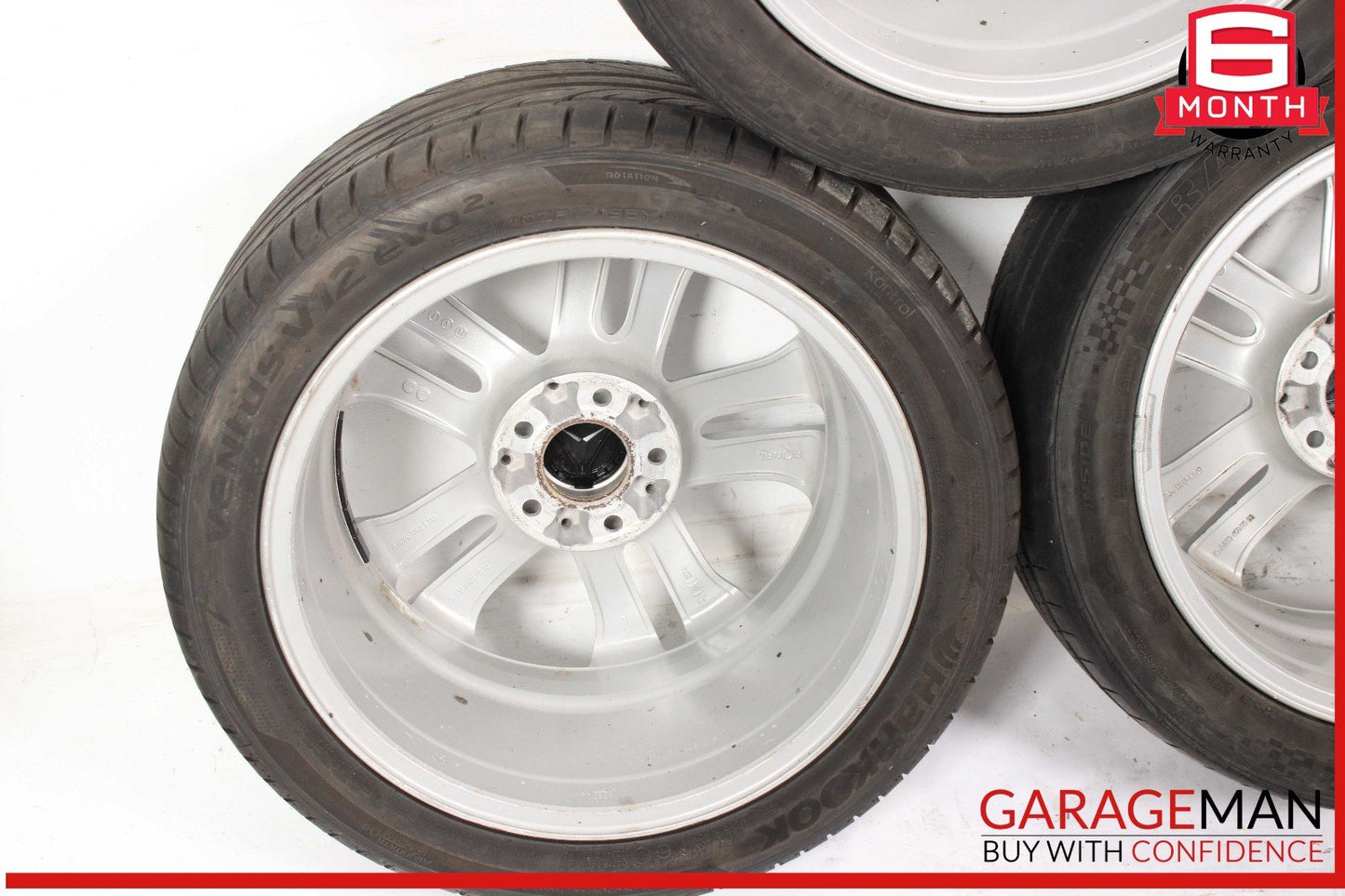 10-11 Mercedes W207 E350 E550 Complete Wheel Tire Rim Set of 4 Pc R17 OEM