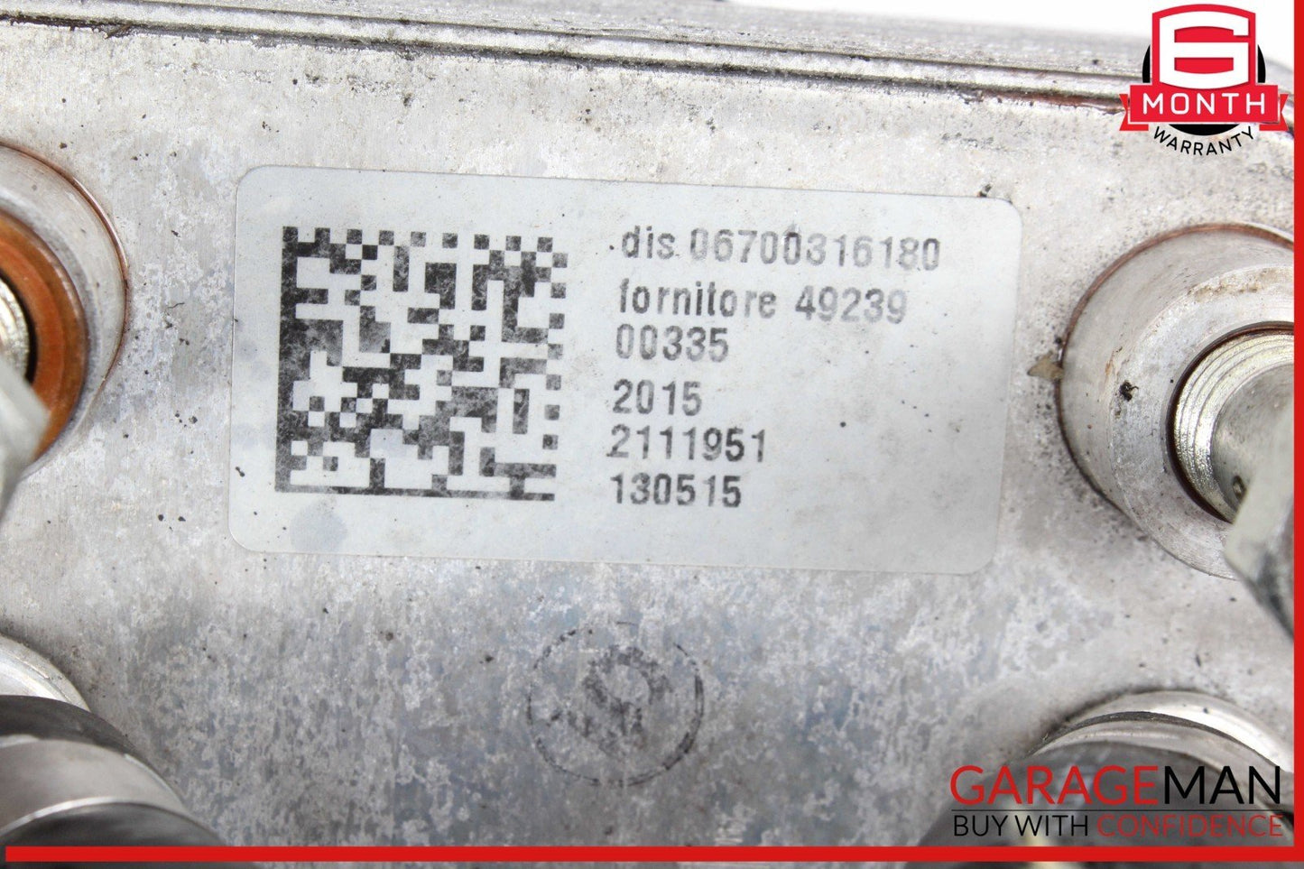 14-20 Maserati Ghibli Quattroporte Levante Power Steering Oil Cooler OEM