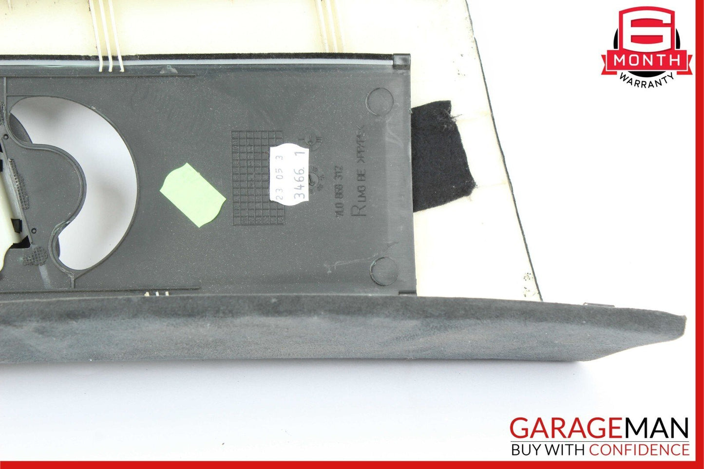 03-06 Porsche Cayenne S 955 Rear Right Side Pillar Trim Cover Panel Black OEM