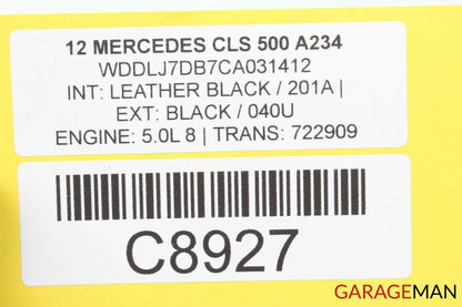 12-14 Mercedes W218 CLS500 Front Left Driver Side Door Control Module Unit OEM