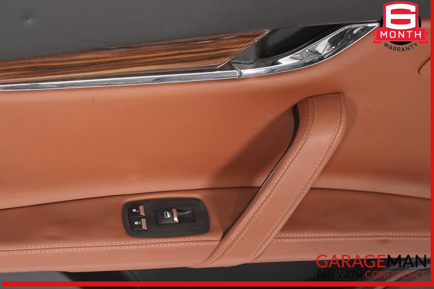 14-17 Maserati Quattroporte SQ4 M156 Rear Left Side Interior Door Panel OEM