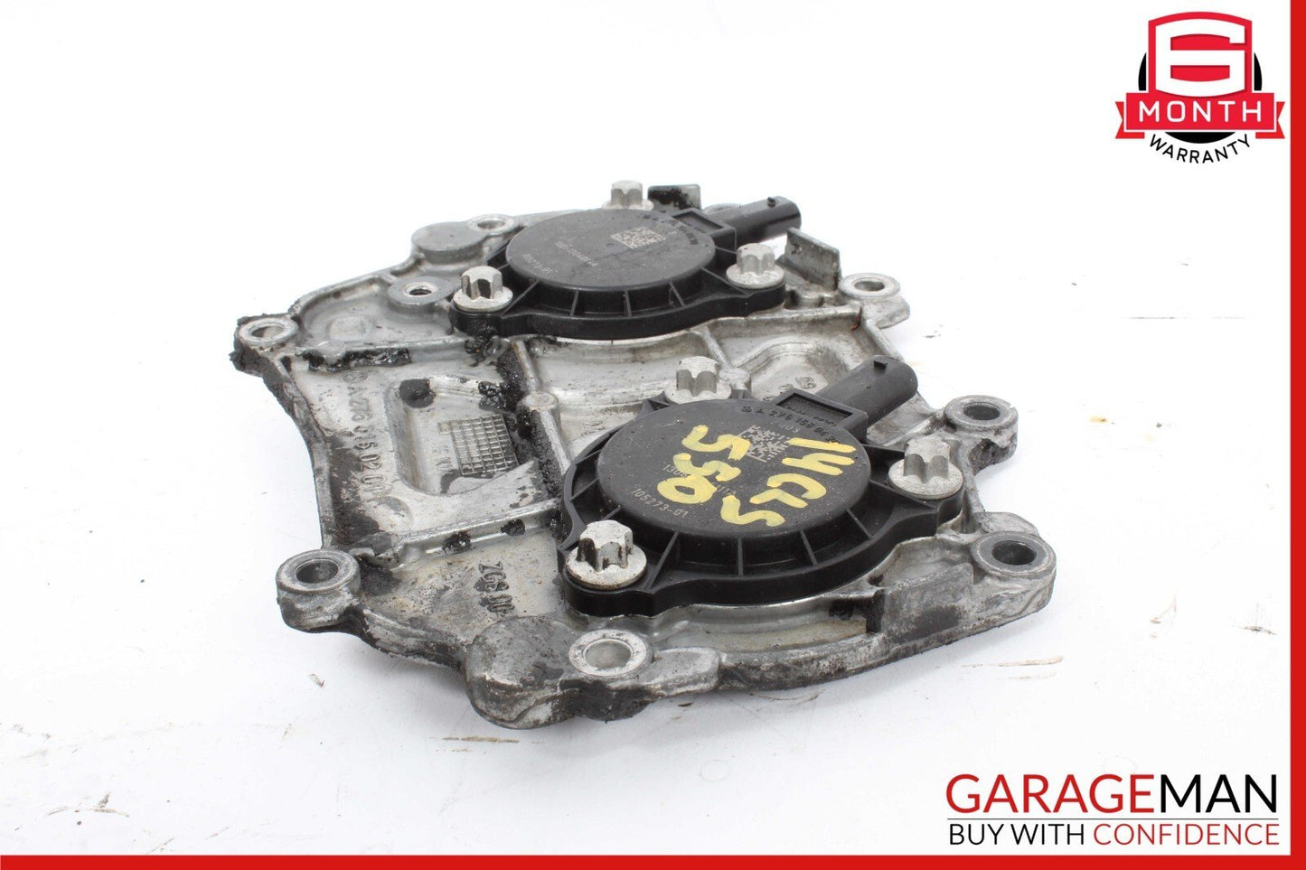 12-18 Mercedes CLS550 E550 Front Left / Right Engine Timing Chain Cover Plate